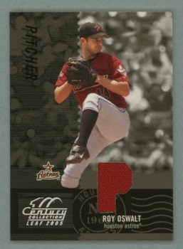 2005 Leaf Century Material Fabric Position # 44 Roy Oswalt GU Jersey #d 236 of 250 Astros