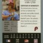 2005 Leaf Century Material Bat # 20 GU Bat Mike Schmidt #d 098 of 250 HOF -- SOLD
