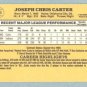 1985 Donruss # 616 Joe Carter Indians