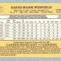 1985 Leaf # 127 Dave Winfield HOF Yankees