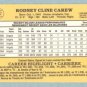 1985 Leaf # 132 Rod Carew HOF Angels