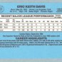 1986 Donruss # 164 Eric Davis Reds -- SOLD