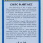1992 Fleer Rookie Sensations # 18 Chito Martinez Orioles