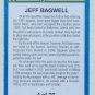 1992 Fleer Rookie Sensations # 4 Jeff Bagwell Astros