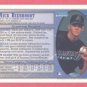 1998 Bowman Chrome International Refractors # 74 Nick Bierbrodt