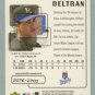 1999 SP Authentic Future Watch # 102 Carlos Beltran #d 2076 of 2700 Royals