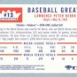 2000 Greats of the Game Retrospection # R12 Yogi Berra HOF Yankees
