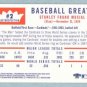 2000 Greats of the Game Retrospection # R2 Stan Musial HOF Cardinals