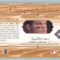 2001 SP Game Bat Edition Piece of the Game # IR Ivan Rodriguez GU Bat SP