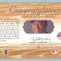 2001 SP Game Bat Edition Piece of the Game # RA Roberto Alomar GU Bat SP