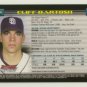 2002 Bowman Chrome Refractors # 343 CLIFF BARTOSH RC #d 111 of 500 Rookie Cubs