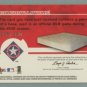 2002 Fleer Genuine Touch Em All Game Base # 14 Juan Gonzalez #d 245 of 350 GU Base MINT