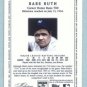 2002 Topps Tribute # 64 Babe Ruth HOF 700 Career Home Runs on 7-13-34 -- SOLD