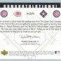 2002 UD Diamond Connection Bat Around Quads # BA-SGPM Sosa Griffey Palmeiro McGriff GU Bat