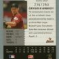 2005 Leaf Century Material Fabric Position # 44 Roy Oswalt GU Jersey #d 236 of 250 Astros