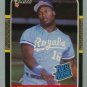 1987 Donruss Rated Rookie # 35 Bo Jackson RC Royals Rookie