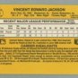 1987 Donruss Rated Rookie # 35 Bo Jackson RC Royals Rookie