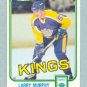 1981-82 Topps # W100 -- Larry Murphy RC