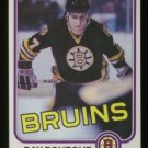 1981-82 Topps # 5 -- Ray Bourque, Bruins