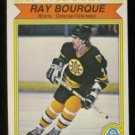 1982-83 OPC # 24 -- Ray Bourque In Action, Bruins