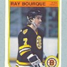 1982-83 OPC # 7 -- Ray Bourque