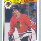 1983-84 OPC # 105 -- Steve Larmer RC UER