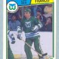 1983-84 OPC # 138 -- Ron Francis