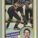 1984-85 OPC # 17 Dave Andreychuk RC, Sabres, Rookie