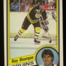 1984-85 OPC # 1 -- Ray Bourque, Bruins