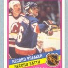 1984-85 OPC # 392 -- Pat LaFontaine Record Breaker