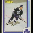 1986-87 OPC # 245 Steve Thomas RC, Rookie, Maple Leafs