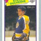 1988-89 OPC # 182 -- Steve Duchesne RC