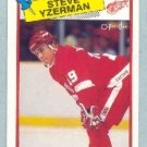 1988-89 OPC # 196 -- Steve Yzerman