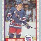 1989-90 OPC # 136 -- Brian Leetch RC