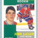 1991-92 Pinnacle # 322 -- John LeClair Rookie Card RC
