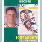 1991-92 Pinnacle French # 301 -- Tony Amonte Rookie Card RC