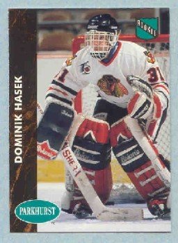 1991-92 Parkhurst # 263 -- Dominik Hasek Rookie Card RC