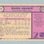 1982-83 OPC # 73 -- Denis Savard