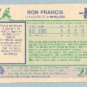 1983-84 OPC # 138 -- Ron Francis