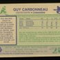 1983-84 OPC # 185 Guy Carbonneau RC, Canadiens, Rookie