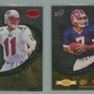 1999 Leaf Certified Skills # CS-8 DREW BLEDSOE and DOUG FLUTIE -- MINT