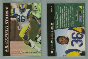 1995 Summit Backfield Stars # 12 JEROME BETTIS -- MINT