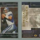 1998 SP Authentic Special Forces # S11 TROY AIKMAN #d 0630 of 1000 -- MINT