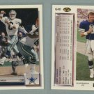 1992 Upper Deck Gold # G40 TROY AIKMAN -- MINT