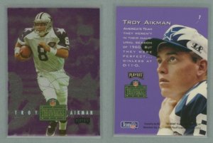 1994 Playoff Contenders Throwbacks # 7 TROY AIKMAN -- MINT