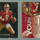 1998 Fleer Brilliants # 50 STEVE YOUNG -- MINT
