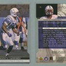 1998 SP Authentic Die Cuts # 75 MARVIN HARRISON #d 486 of 500 -- MINT