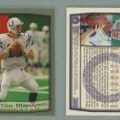 1999 Topps # 300 PEYTON MANNING -- MINT