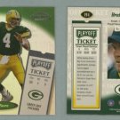 1999 Playoff Contenders SSD Playoff Ticket # 194 BRETT FAVRE -- MINT