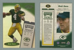 1999 Playoff Contenders SSD Playoff Ticket # 194 BRETT FAVRE -- MINT